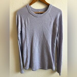 Lululemon Purple Merino Wool Sweater
